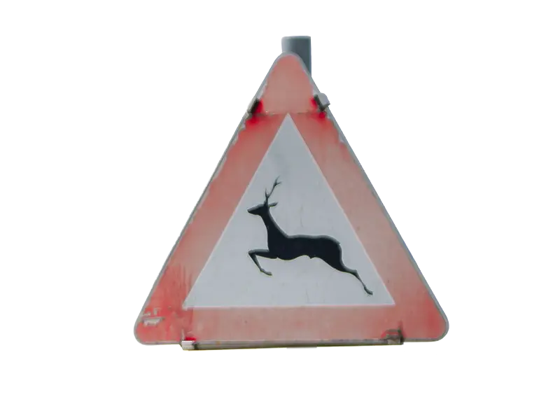 Znak za zivotinju na putu